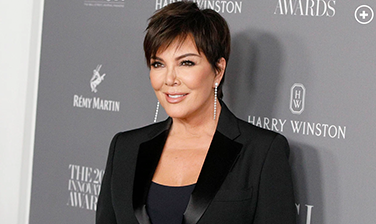 Kris Jenner on award show red carpet